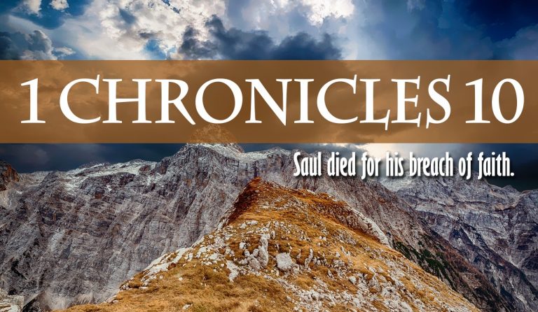 1 Chronicles 10