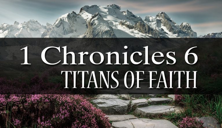 1 Chronicles 6