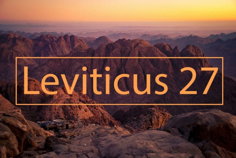 Leviticus 27