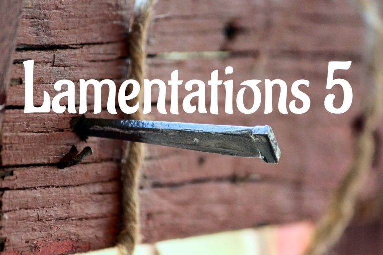 Lamentations 5